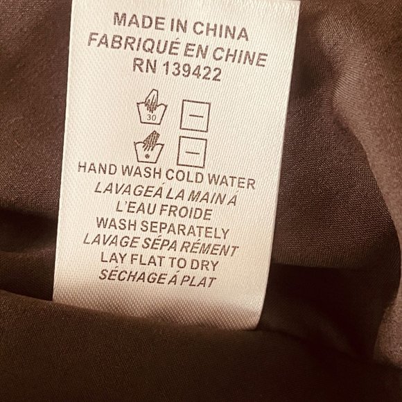 Tobi Feelin Floral Side Slit Midi Dress sz SP Black Square Neck Short Sleeve Tie - Picture 6 of 9